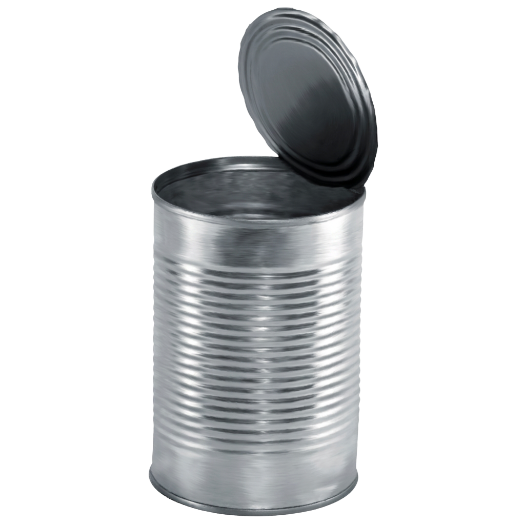 Open tin can